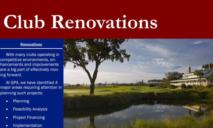 Club Renovations 2013