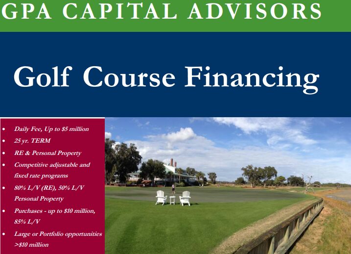Golf Property Analysts Capital Advisors