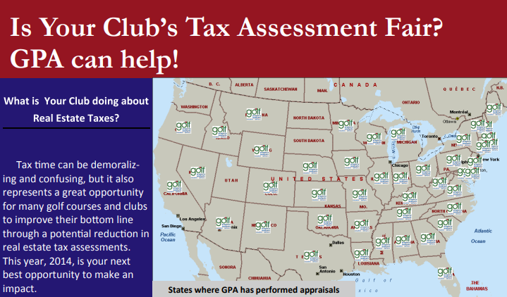 Golf Property Tax Assessments 2014