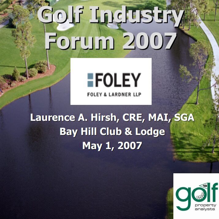 Industry Forum Presentation