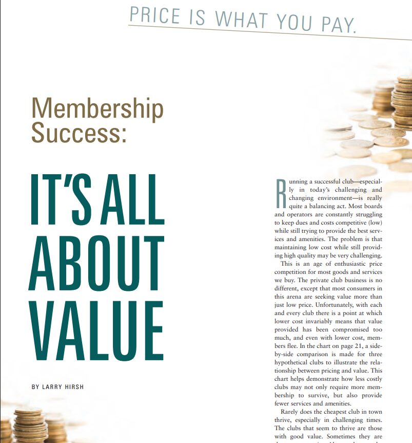 Membership Success