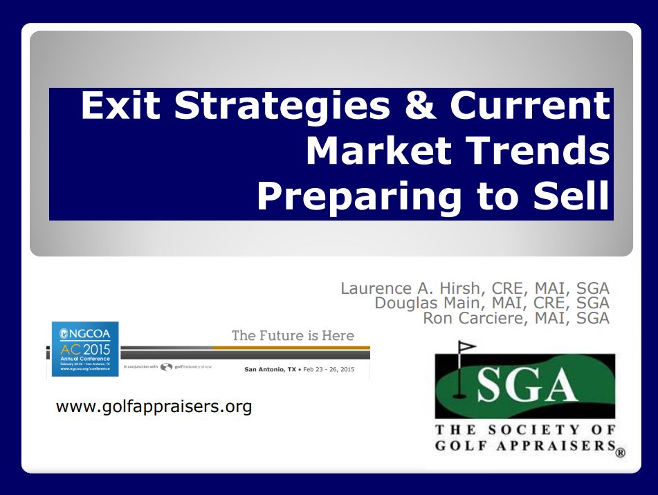 Exit Strategies