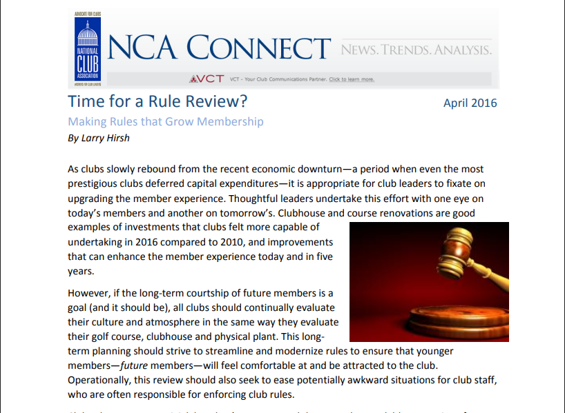 Club Rules