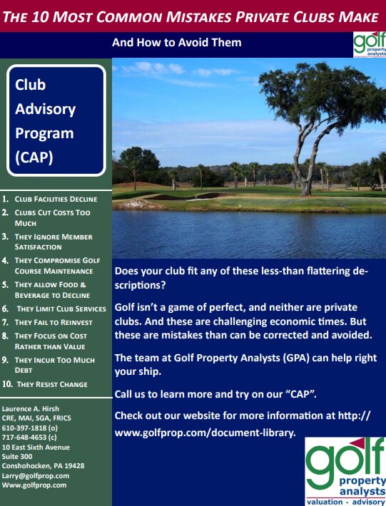 The 10 Most Common Mistakes Private Clubs Make 2014