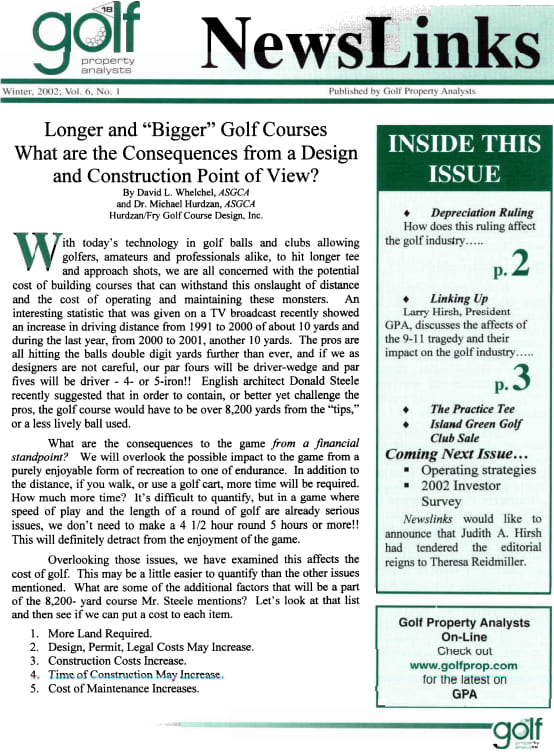 2002 Winter Newsletter